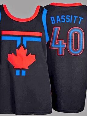 Toronto Blue Jays #40 Chris BASSITT Jersey Tank Top in XL